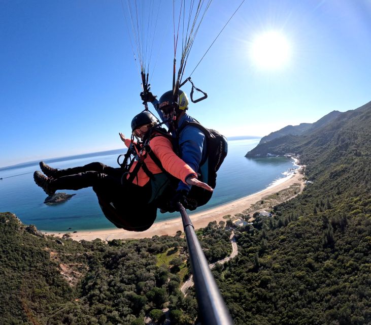 Lisbon: Paragliding Tandem Flight - The launch sites around Lisbon