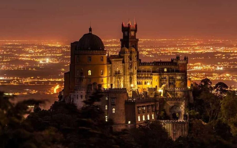 Lisbon: Pena Palace, Regaleira, Sintra, and Cascais Day Trip - Pena Palace, Sintra’s colorful hilltop prize