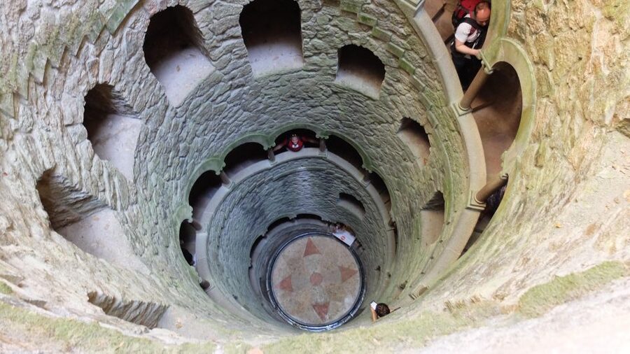Lisbon: Pena, Regaleira & Atlantic Coast Tour with a Local - Pena Palace, color and mountain views