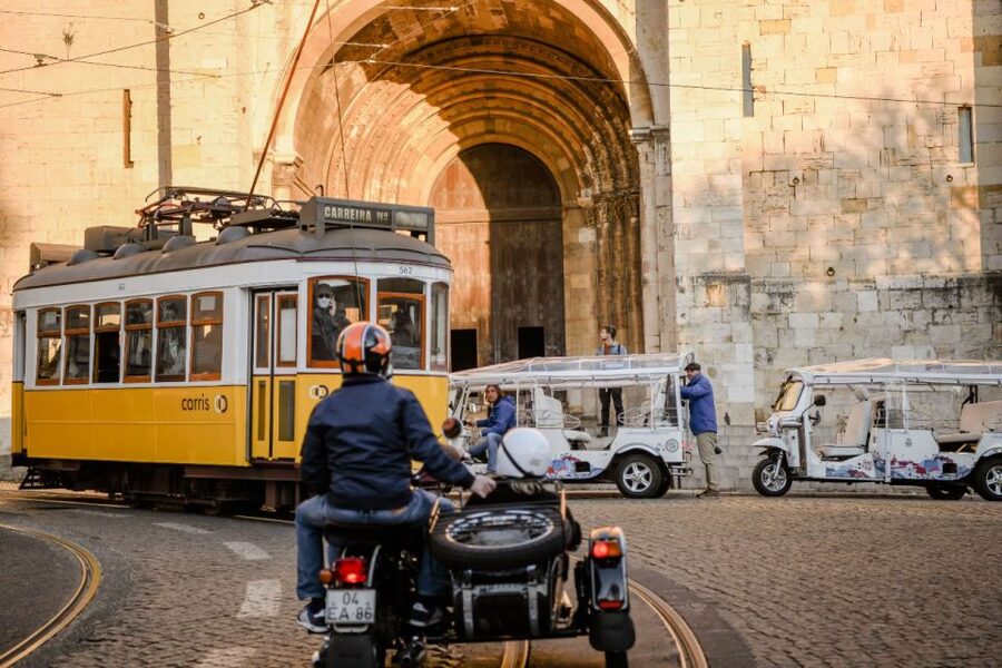 Lisbon: Private City Tour by Eco Tuk Tuk - São Vicente, the National Pantheon, and Alfama’s edge