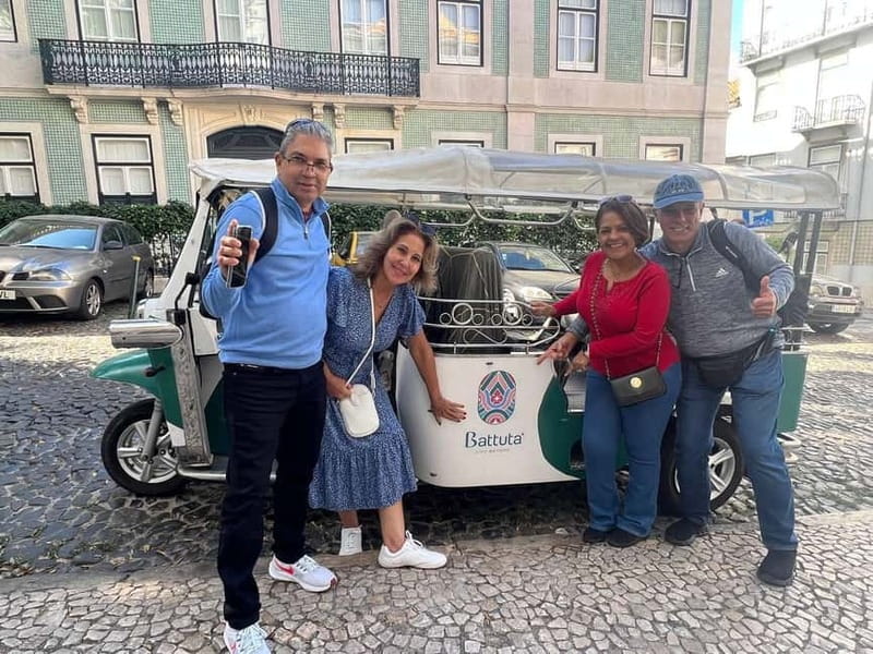 Lisbon: Private Guided Tour by Electric Tuk Tuk - Starting at Rossio and climbing toward the old city