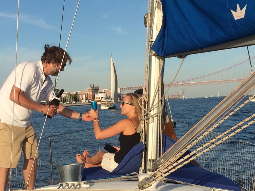 Lisbon: Private Sunset Sailing Tour with Champagne - Champagne, comfort, and the practical trade-offs