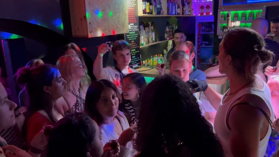 Lisbon Pub Crawl: Unlimited Drinks, Shots & V.I.P Club Entry - Shots, games, and the move between bars
