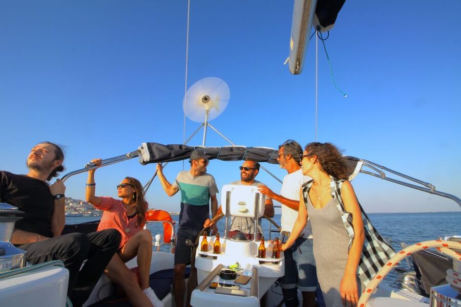Lisbon: Sailing Tour with Wine and Snacks - Belém Tower and the western waterfront