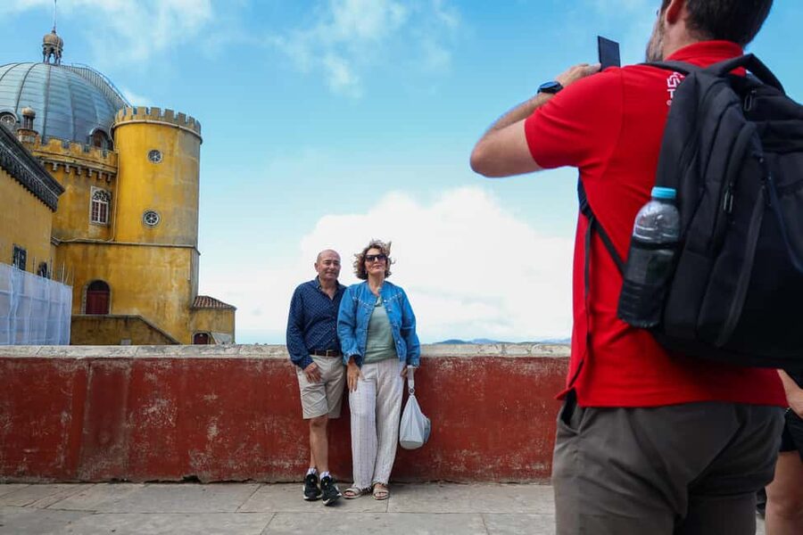 Lisbon: Sintra, Coast and Wine Small-Group Day Tour - Pena Palace and Park, the colorful first major stop