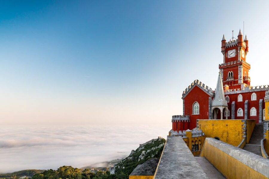 Lisbon: Sintra, Pena Palace, Quinta Regaleira, Cascais Tour - Sintra Village, lunch, and the royal center