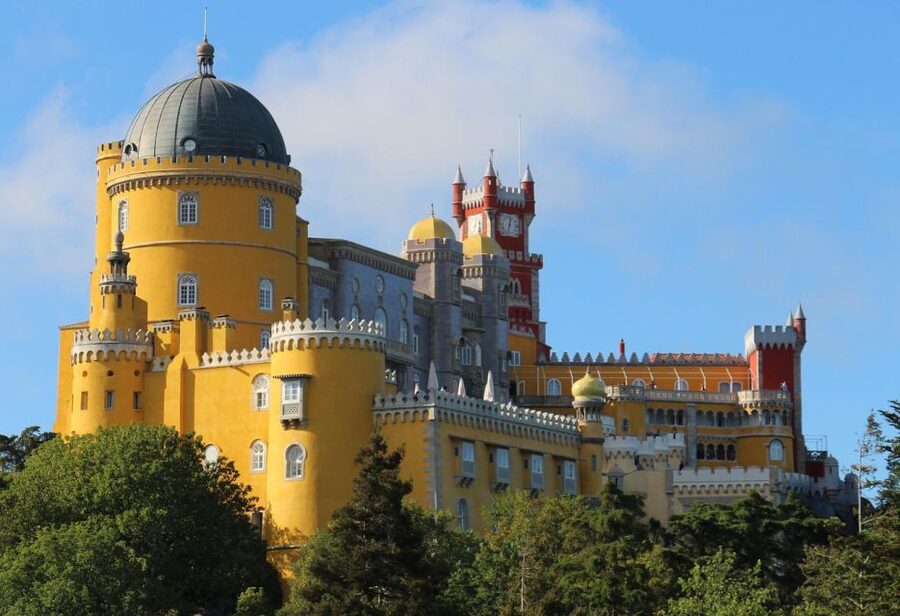 Lisbon: Sintra, Pena, Regaleira, Cabo Roca, Cascais Day Tour - Pena Palace and Portugal’s romantic royal style