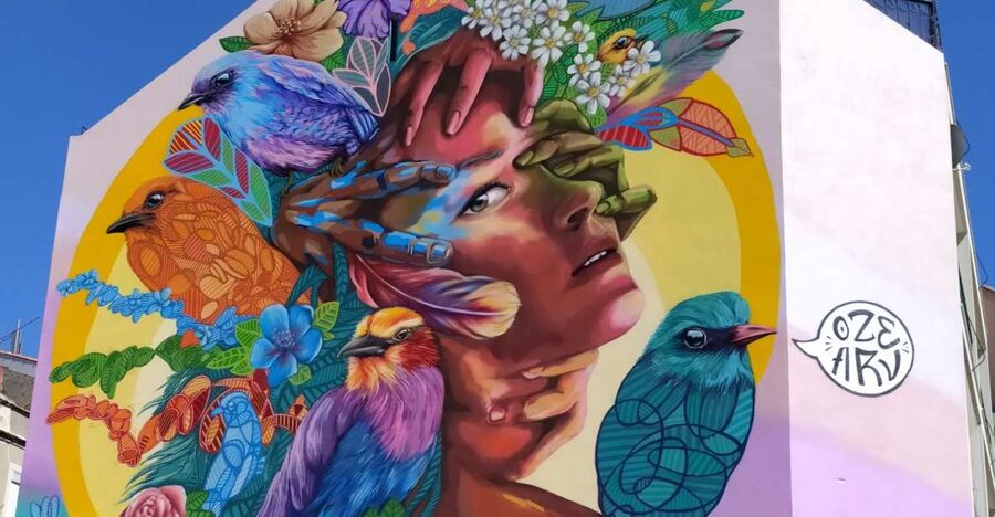 Lisbon: Street Art Walk - Rua Josefa de Obidos and secret corners