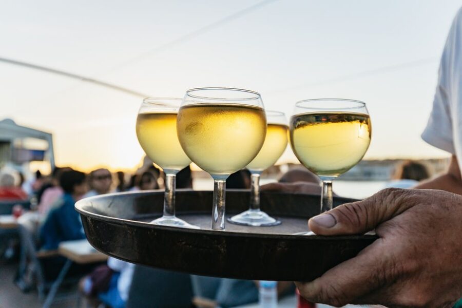 Lisbon: Sunset Cruise with Welcome Drink and Snacks - From MAAT to Belém Tower