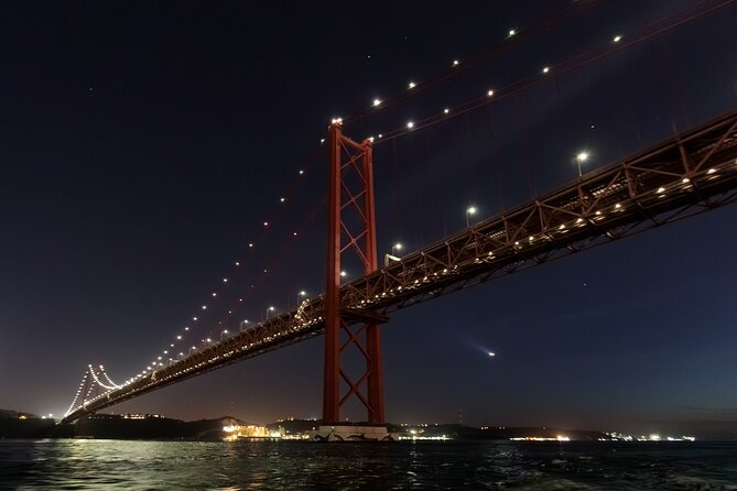 Lisbon – Sunset DJ & Porto Tonic Premium Boat Experience - Cristo Rei across the Tagus