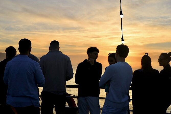 Lisbon: Sunset on board with music & drinks - MAAT and the Electricity Museum after dark