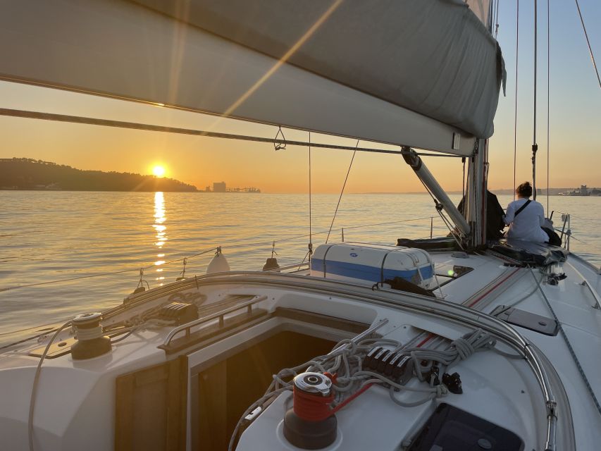 Lisbon: Sunset Sailing Boat Cruise with Wine - Key points to know before booking