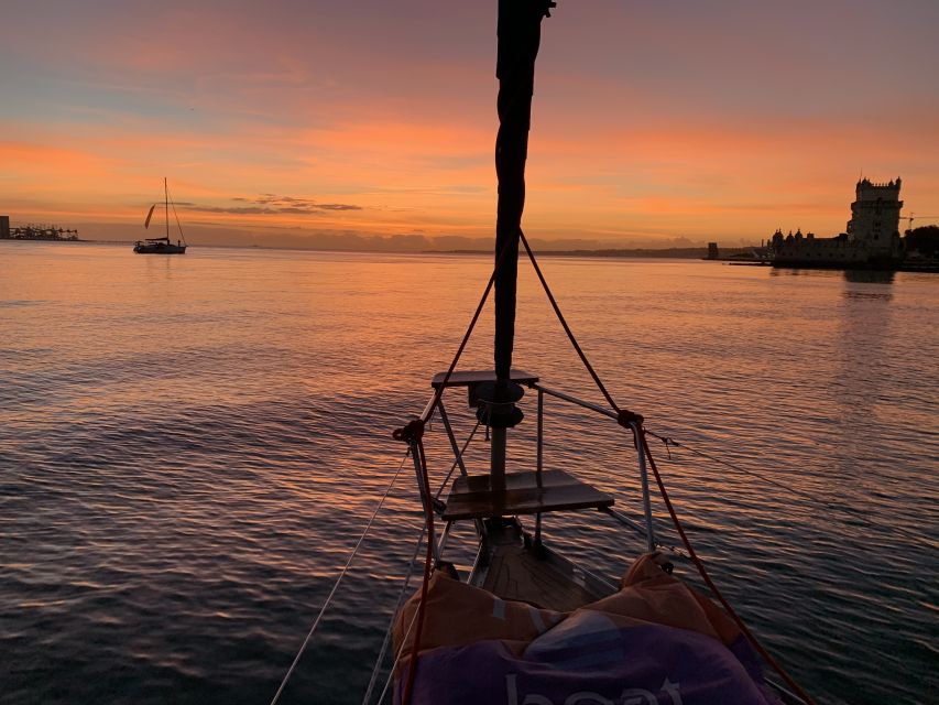 Lisbon: Sunset Sailing Cruise with Wine - Setting out for a two-hour sunset sail