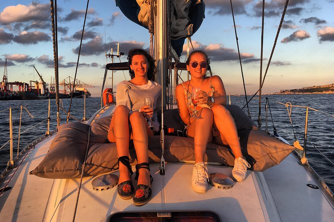 Lisbon Sunset Sailing Tour with White or Rosé Wine and Snacks - Belém’s monuments from the river