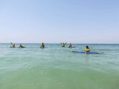 Surfing Lesson on Costa de Caparica Beach