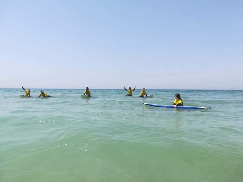 Lisbon: Surfing Lesson on Costa de Caparica Beach - Meeting the grey Peugeot van