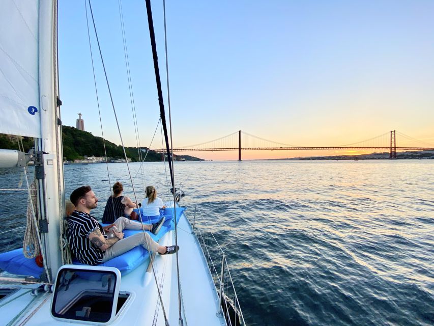 Lisbon: Tagus River Sunset Cruise with Drinks - Drinks, music, and the mood on board