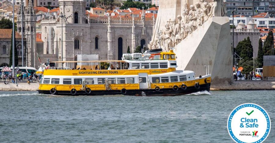 Lisbon: Tagus River Yellow Boat Cruise - Starting beside Lisbon’s grand riverfront