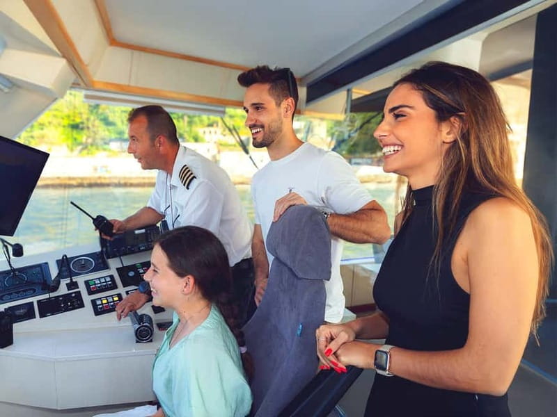 Lisbon: Tejo River Sightseeing Cruise - MAAT and the riverfront beyond the bridge