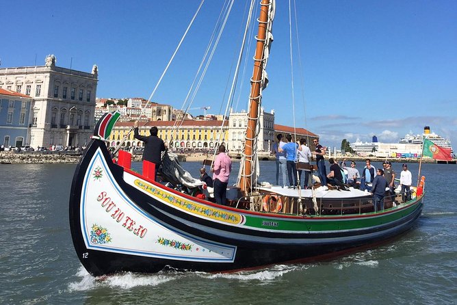 Lisbon Traditional Boats - Guided Sightseeing Cruise - From the City Center Toward Belem