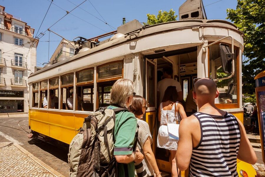 Lisbon Tram No. 28 Ride & Walking Tour - From Praça Luís de Camões into Lisbon’s Old Town