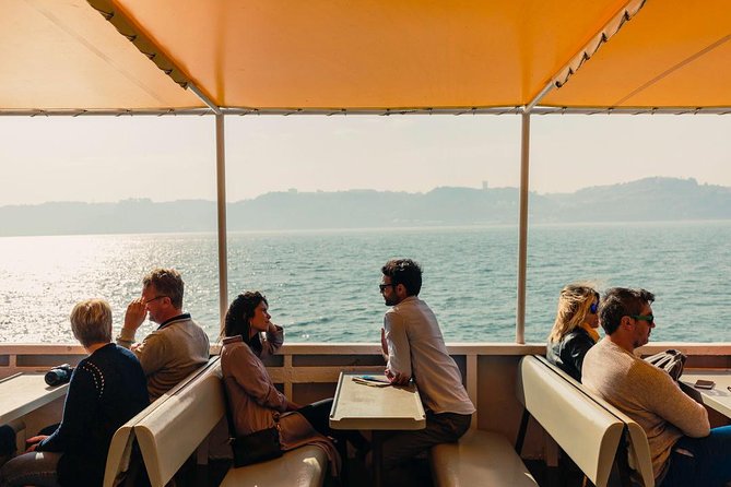 Lisbon Yellow Boat River Hop-On Hop-Off Tour - The boat, seating, and sound system