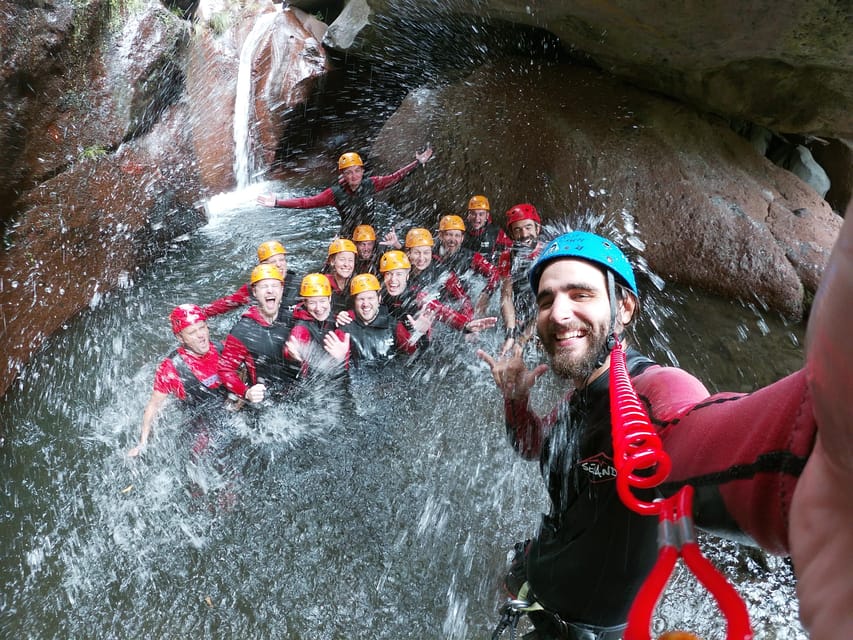 Madeira: Beginner (Level 1) Canyoning Experience - Jumps, slides, and rock scrambles add variety