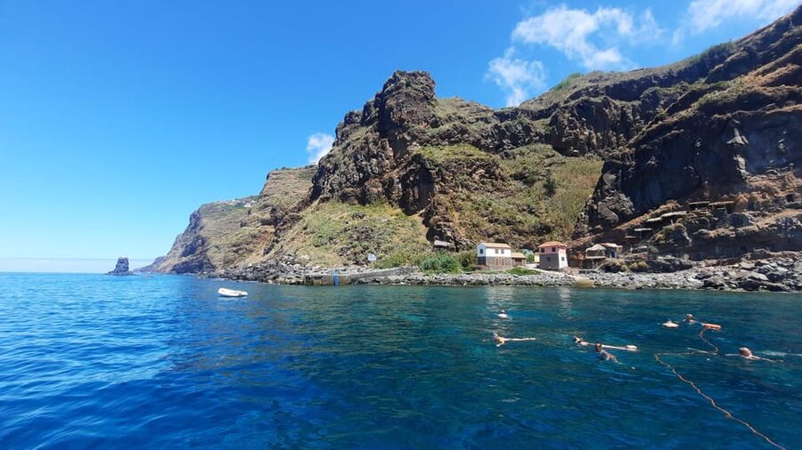 Madeira: Boat Trip with Lunch, Drinks, and Hotel Transfer - A Portuguese buffet served on board