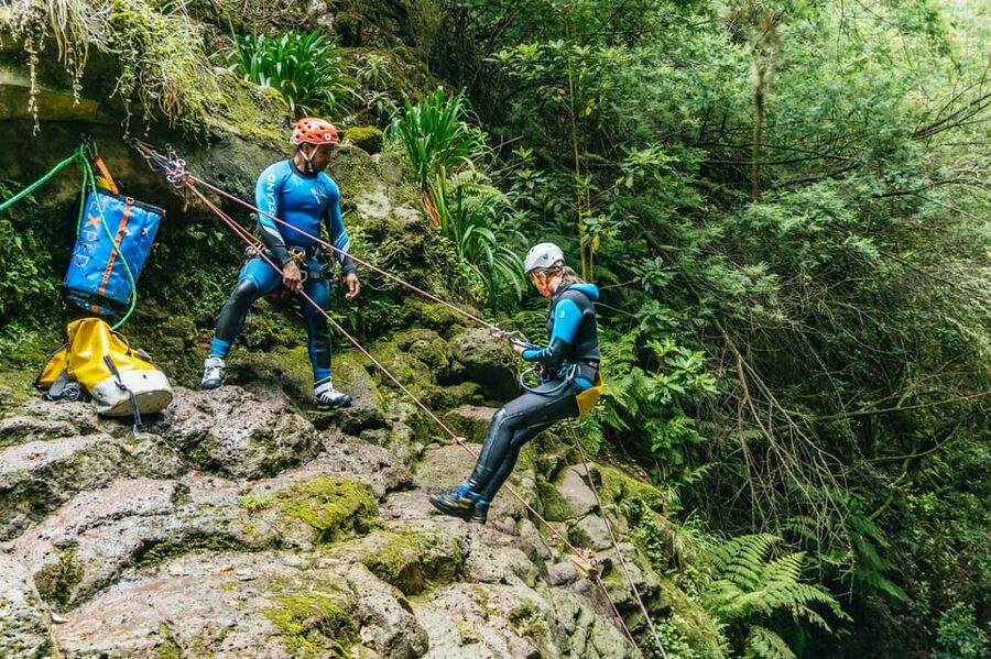 Madeira Canyoning Beginners – Easy & Fun Waterfall Adventure - Abseils, jumps, and slides for first-timers