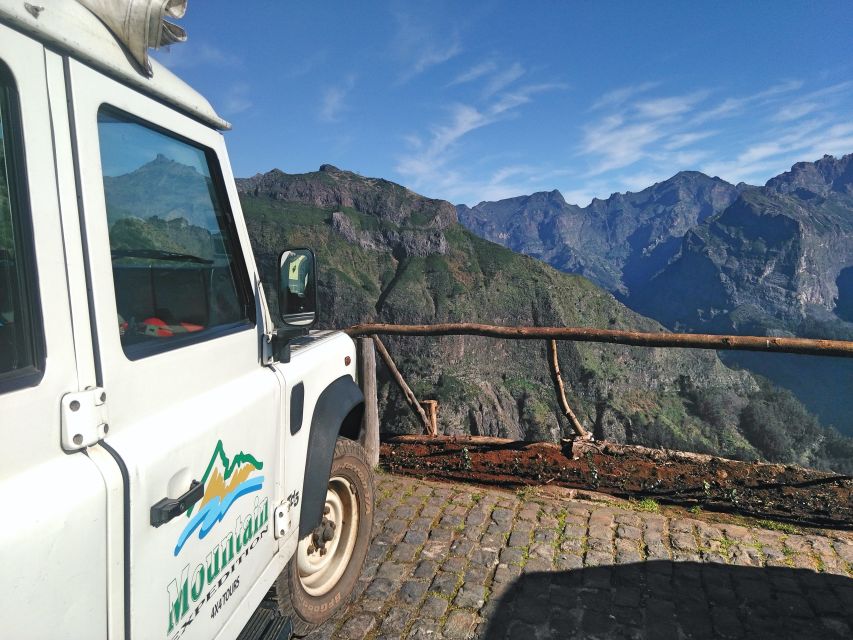 Madeira: Half-Day Nun's Valley and Sea Cliff Tour - Quinta Grande brings another off-road burst