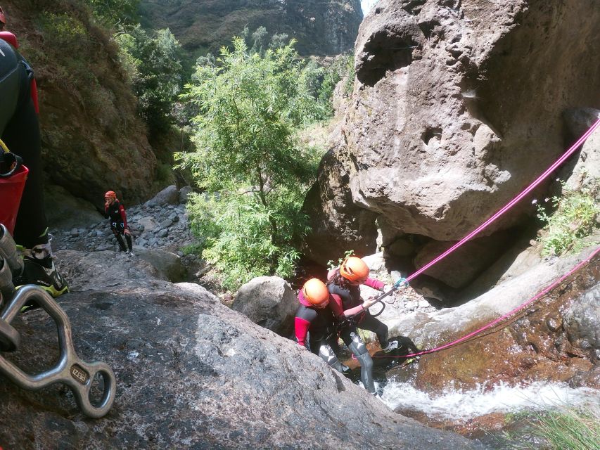 Madeira: Intermediate (Level 2) Canyoning Experience - Eight waterfalls, rappels, pools, and optional jumps