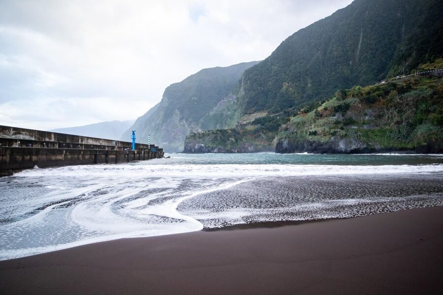 Madeira: Westside Achadas Cruz, Moniz, Seixal and Fanal - Seixal’s black sand and waterfall views