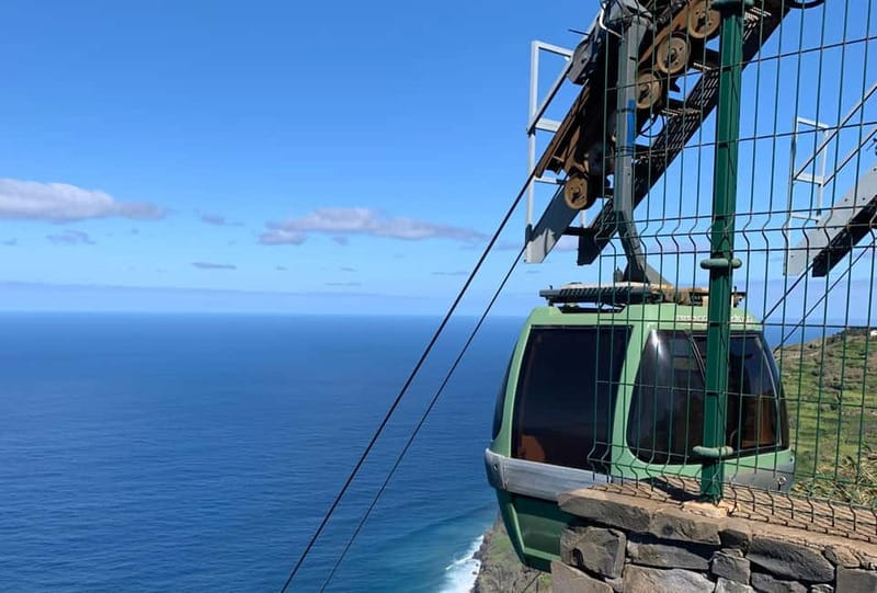 Madeira: Westside Achadas Cruz, Moniz, Seixal and Fanal - Achadas da Cruz and the 600-meter cable car