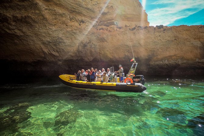 Magical Benagil Cave Cruise - Praia da Marinha and Praia Grande from the sea