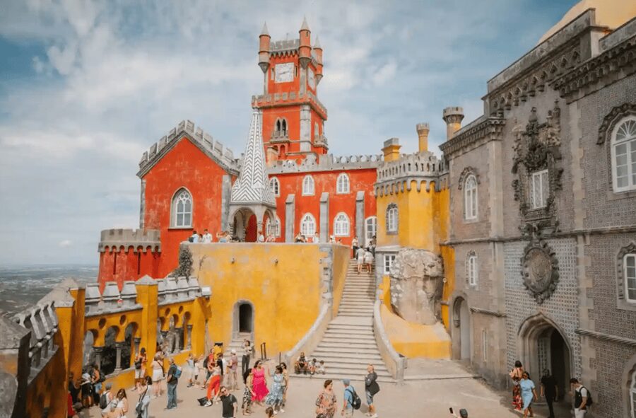 Magical Day Trip: Pena Palace, Sintra, CaboDa Roca & Cascais - Monserrate Palace is the calmer architectural stop