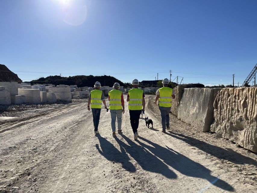 Marble Tour in Vila Viçosa - The traditional workshop and the human skill behind the stone