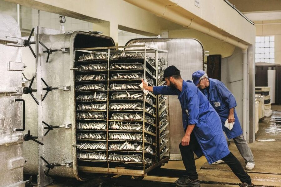 Matosinhos: Conservas Pinhais Factory Tour - The old workshop and the feel of handwork