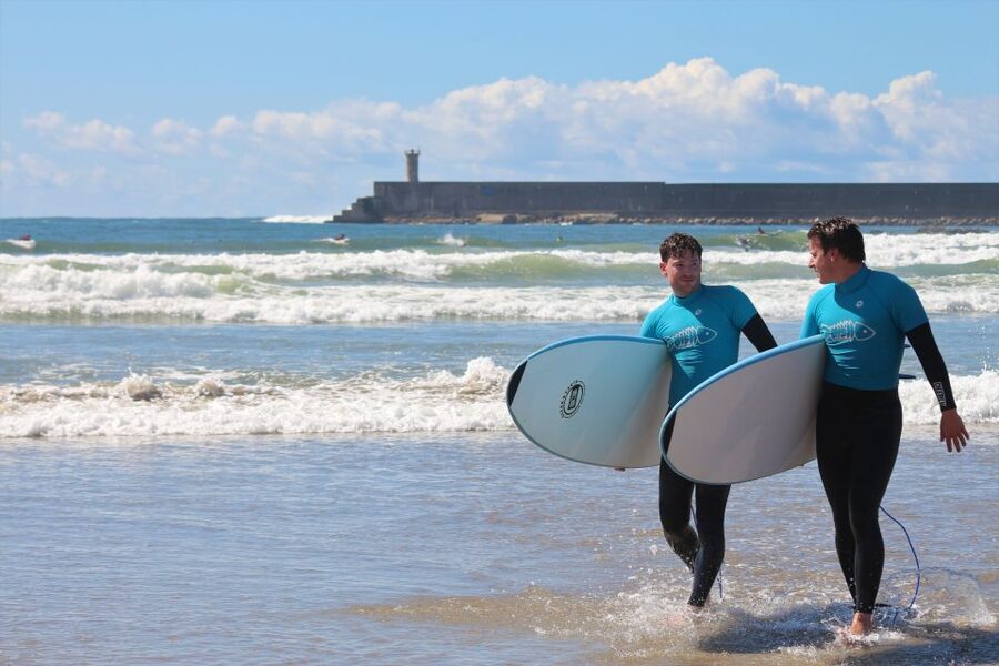 Matosinhos: Surfing Lesson with Equipment - What the $34 price includes