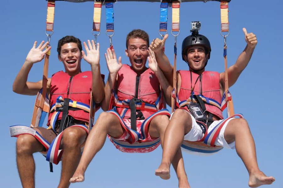 Parasailing Vilamoura - The optional Atlantic water touch