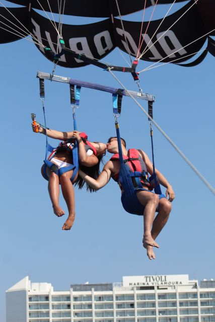 Parasailing Vilamoura - What the $53 price includes, and what it does not