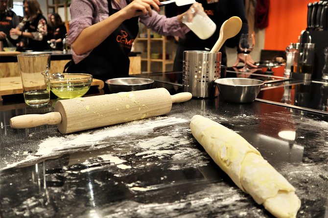 Pastel de Nata Cooking Class in Lisbon - Making pastel de nata at Compadre Cooking School