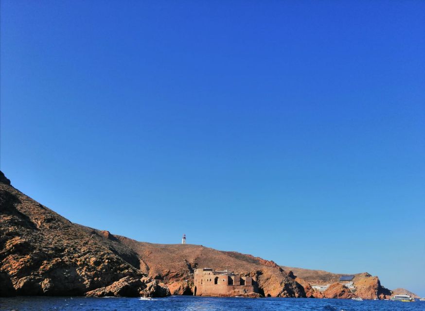 Peniche: Berlengas Island Round-Trip Ferry with Island Stop - Arriving at Berlenga’s harbour