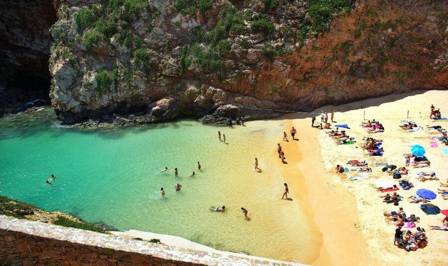 Peniche: Berlengas Island Trip, Hiking and Cave Tour - The glass-bottom boat and Berlenga’s sea caves