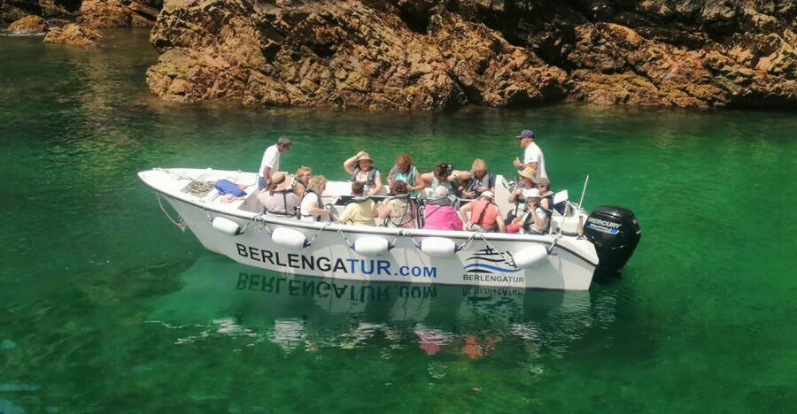 Peniche: Berlengas Roundtrip and Glass-Bottom Boat Cave Tour - Cliffs, channels, and Berlengas scenery