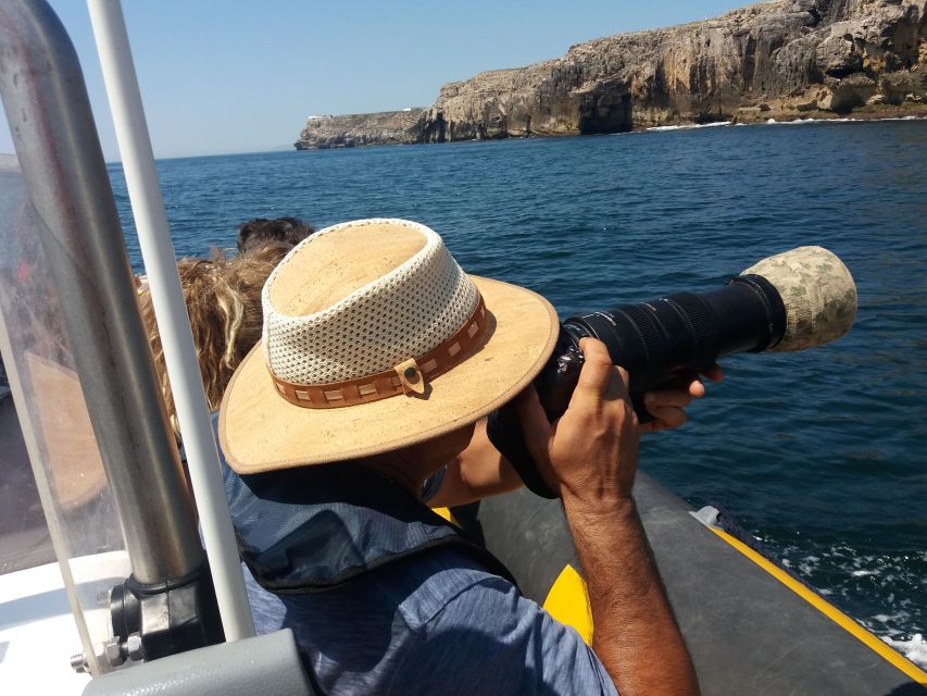 Peniche: Dolphin Route Boat Trip - Leaving Peniche Marina for the open coast