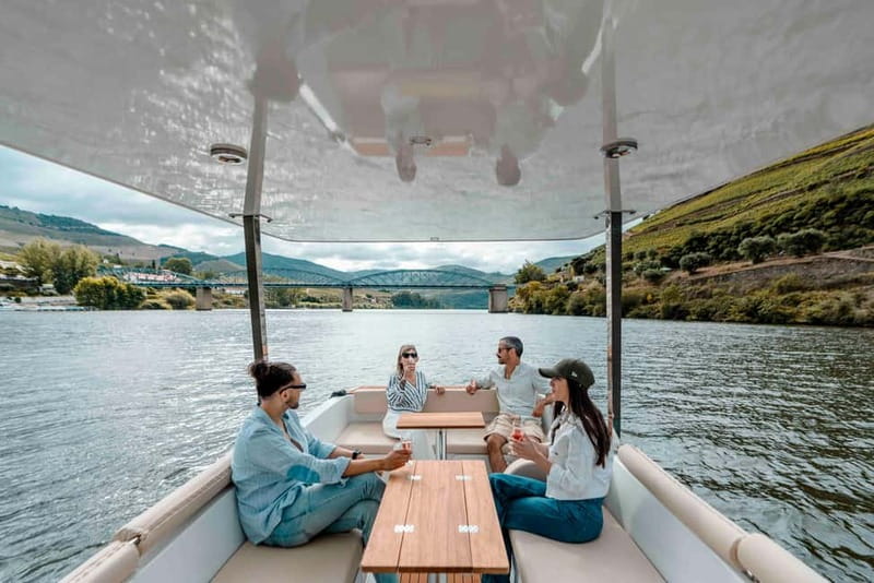 Pinhão: Douro River Solar Boat Tour with Wine Tasting - Wine, families, and different kinds of visitors