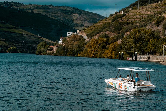 Pinhão: Electric Boat Experience 1h - Taste of Two Wines - Weather, timing, and the small risks