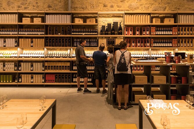 Poças Guided Visit and Wine Tasting of 3 Port Wines - Food pairing and the extra cost