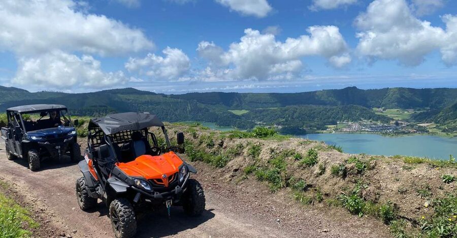 Ponta Delgada: São Miguel Buggy Tour Around Sete Cidades - Miradouro das Cumeeiras, the scenic high point
