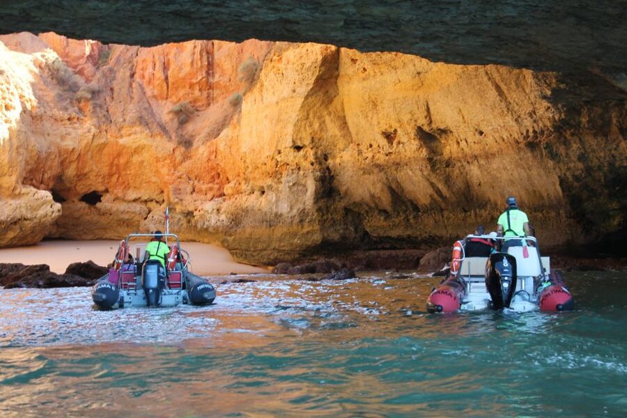 Portimão: Benagil Cave and Praia de Marinha Boat Tour - Twenty caves, arches, and beaches beyond the headline stop